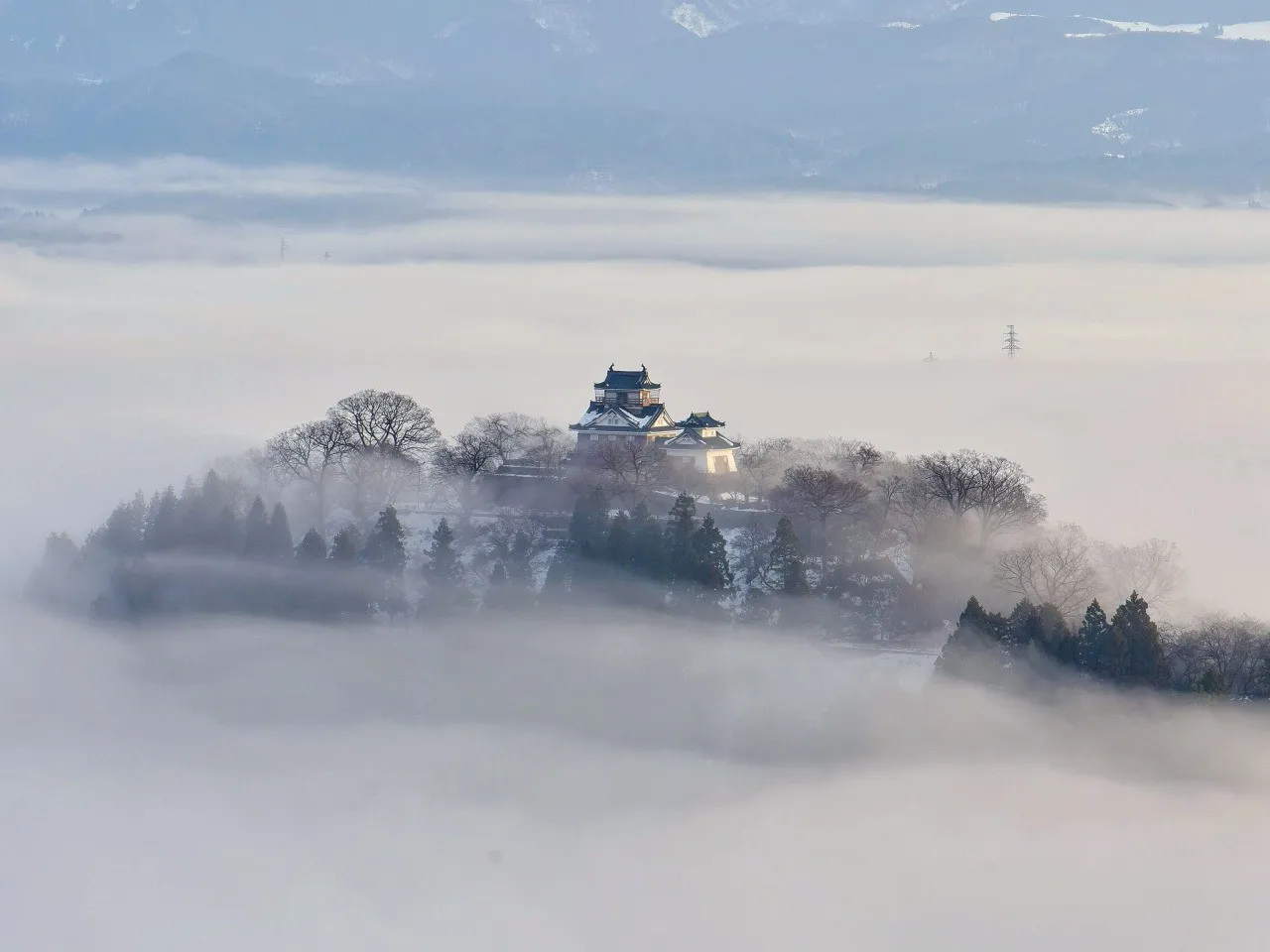 天空の城 越前大野城