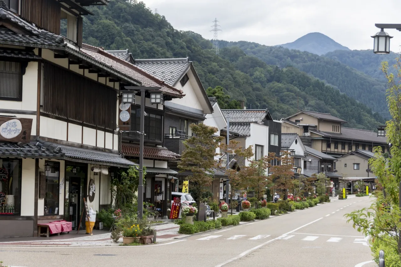 山中温泉 ゆげ街道